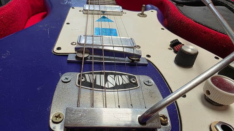 WEM Watkins Wilson Rapier 22 1960's Vintage 60s EX UK FILM STUDIO PROP British Electric Guitar Made in England - Good
