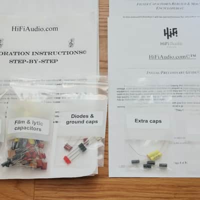 Sansui AU-70 restoration kit filter capacitor repair rebuild fix image 2