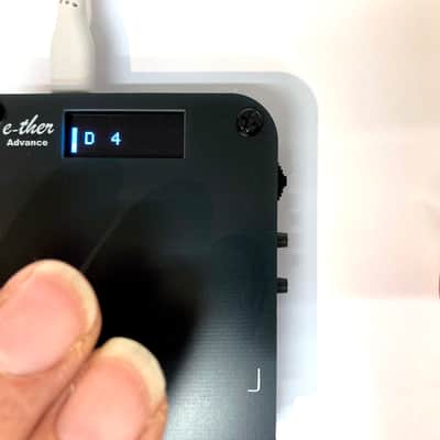 e-ther 'Advance' : e-theremin, MIDI / audio with quantisation and note display image 5