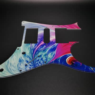 Fractal #1 / Ibanez Pickguard / RG350 / JEMJR / Graphic / Stormguitar image 4