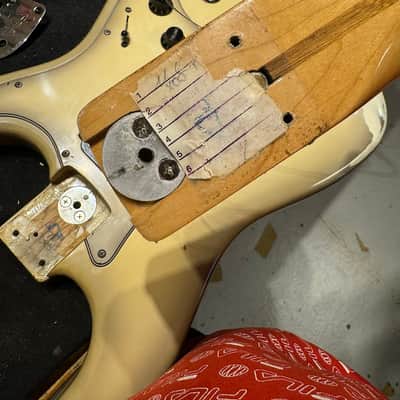 Fender Stratocaster - 1979 - Antigua - Vintage! Rare Hardtail! image 25