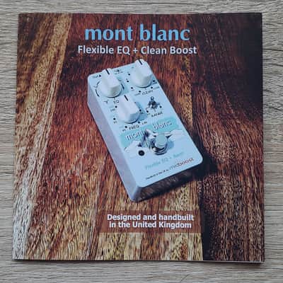 Handbuilt boutique flexible EQ pedal with Clean Boost/Cut image 9