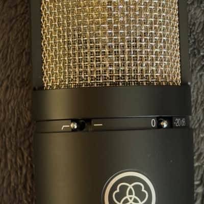 AKG P220 Large Diaphragm Cardioid Condenser Microphone 2010s - Black image 8