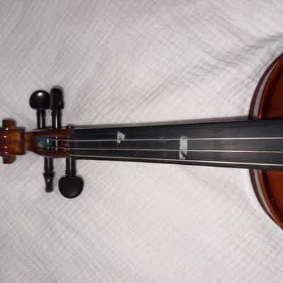 Violon Civelli 4/4 avec archet, étui rigide et épaulière Kun image 7