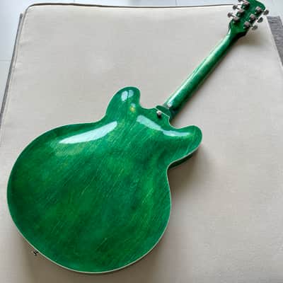 Burj Guitars Prototype #001 Emirati Green image 8