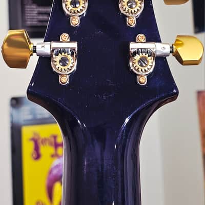 PRS ( Mint) Santana Retro (One Piece Top) Quilted Maple 10-top 2022 - Charcoal Blue image 20
