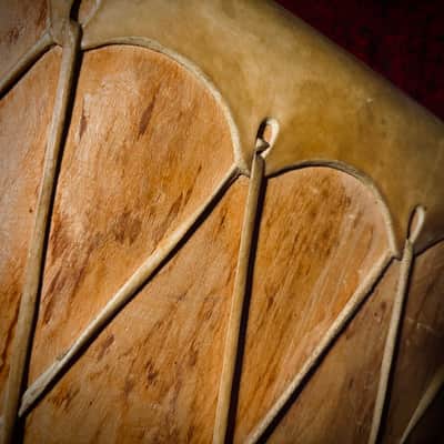 Native American Ceremonial Powwow Drum Large image 5