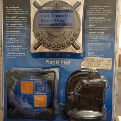 Sanyo CRSR-10 SIRIUS Satellite 📡 Radio System Plug N'Play Home&Car in Original Packaging image 1
