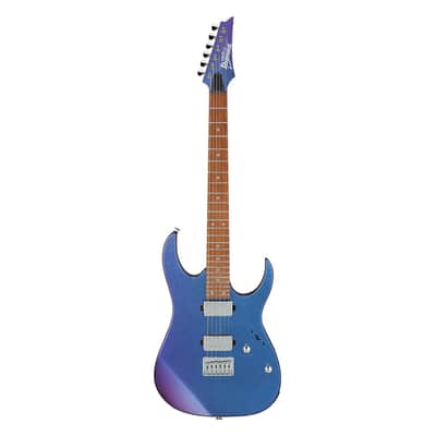Used Ibanez GRG121SPBMC RG GRG Electric Guitar - Blue Metal Chameleon image 2