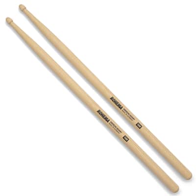 Rohema 5AB Hickory Drumsticks - 61326 - 3 Pairs image 1