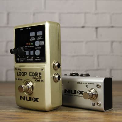 NuX Loop Core Deluxe w/Dual Foot Switch Bundle image 3