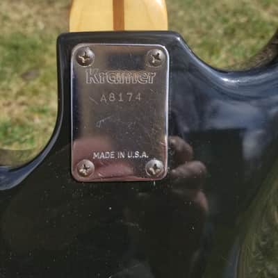 Kramer Pacer Standard Strathead 1981 Black image 7