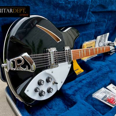 ♚TIMEWARP♚Vintage 1998 Rickenbacker 360-12 String♚JetGlo♚330♚£120 SETUP♚24 FRET! image 21