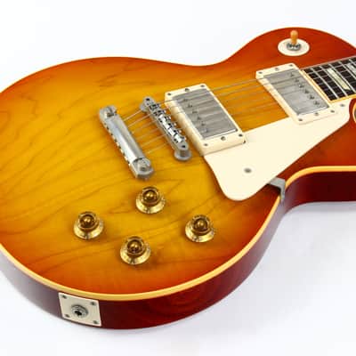 2003 Gibson BRAZILIAN ROSEWOOD 1958 Les Paul Standard Reissue R8 58 Custom Shop Reissue Sunburst image 20