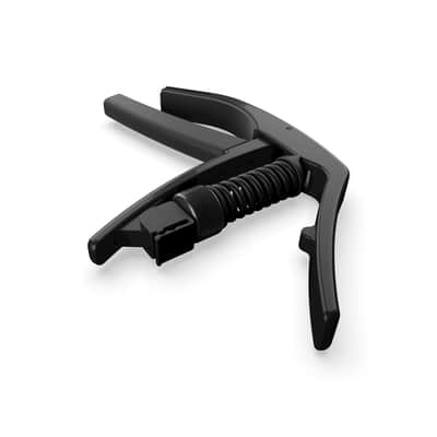 PW-CP-10  Artist Folk/Electric Capo Adjustable Tension Black D'Addario image 2