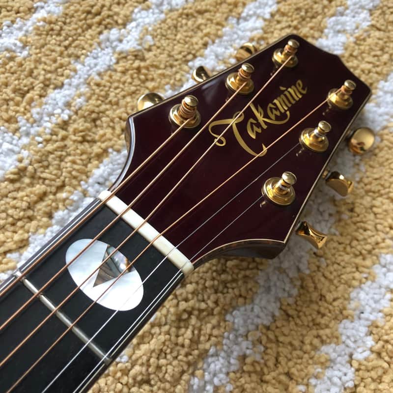 Takamine PT-118 ST Transparent Wine Red | Reverb UK