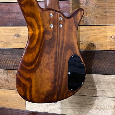 Warwick Standard Fretless 2001 - Figured Natural Satin image 10