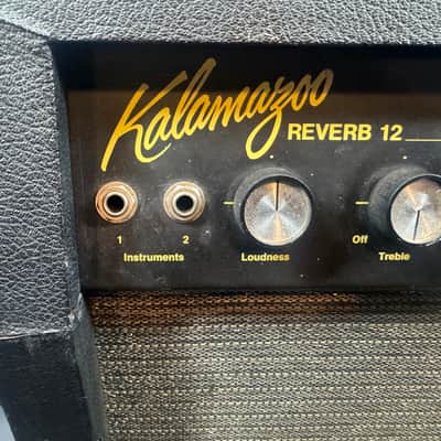 Kalamazoo Reverb 12 1966 - Black image 2