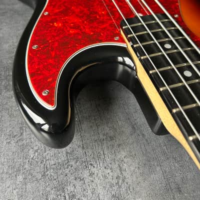 Schecter Japan Progauge PS-S-JB Jazz Bass 2014 Ebony Sunburst image 10