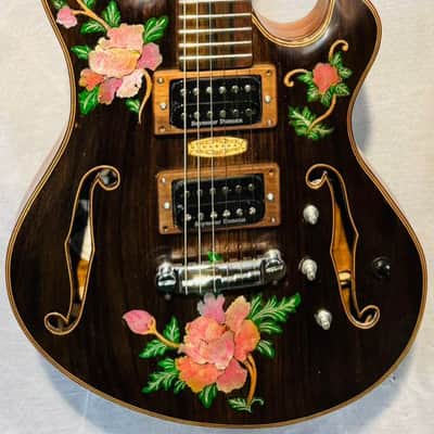 Blueberry Handmade Electric Guitar with Seymour Duncan Pickups image 3