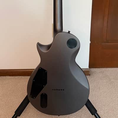 ESP LTD EC-1000 Baritone - Charcoal Metallic Satin image 2