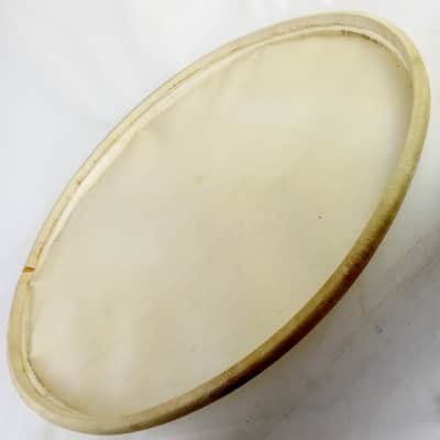 Gretsch 22"Calf Skin Bass Drum Head 3Ply Maple Flesh Hoop Broadkaster Vintage50s image 5