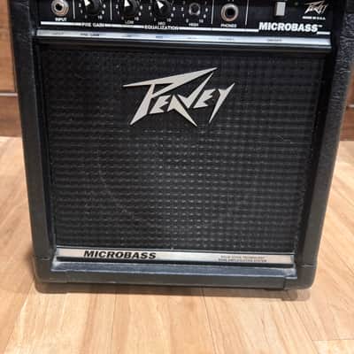 Peavey MicroBass 20-Watt 1x8" Bass Practice Amp 1990s - Black image 1
