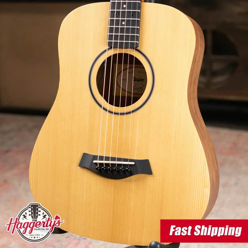 Taylor BT1e Baby Taylor Acoustic/Electric Guitar with Gig Bag image 1