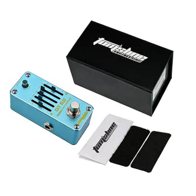 5 Band EQ Mini Guitar Pedal, Analog EQ Pedal, 5 Band GT Electric Guitar Equalizer (100Hz 250Hz 630Hz 1.6kHz 4kHz) Provides ±18dB for Each Band EQ Seeker for Guitar True Bypass image 5