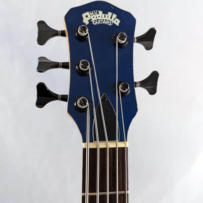 PEDULLA 1990 USA Series II MVP 5-String Bass Guitar w/Modulus Graphite Case image 7