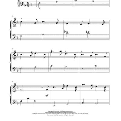 Beautiful Melodies For Beginning Piano Solo Beginning Piano Solo Songbook Hal Le image 3