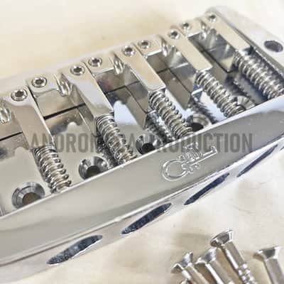 Genuine G&L Bridge Bass 5 string Chrome image 3