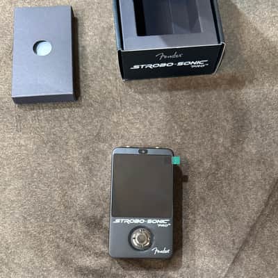Fender Strobo-Sonic Pro Tuner 2025 - Present - Black Brand New Strobe image 8