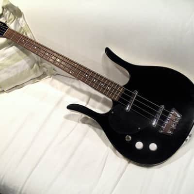 Jerry Jones Longhorn Bass 1992 - Left-Handed Black image 1