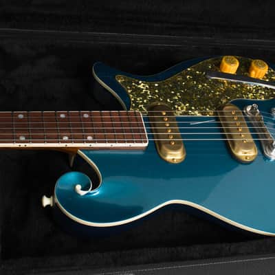 Premier  E-730 Solid Body Electric Guitar (2025), ser. #04, original black tolex hard shell case. image 13