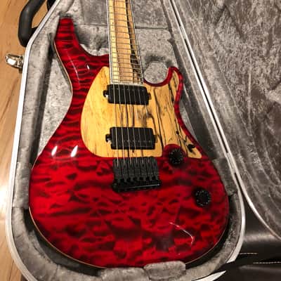 Mayones Masterbuild MBC Core Guard 7 String 2018 Gloss Top Matte everything else image 3