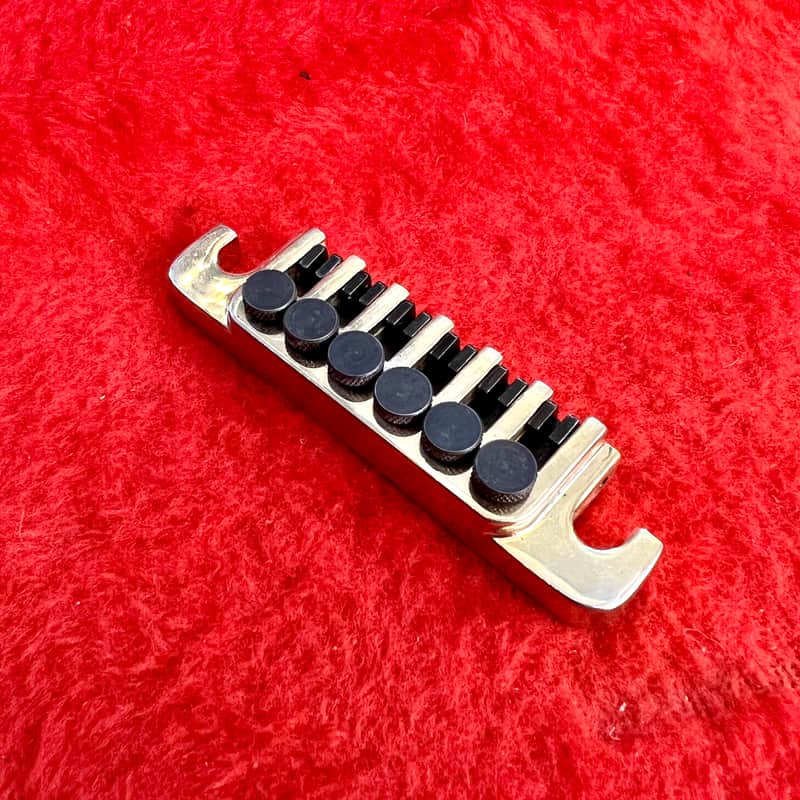 Gibson TPS-6 fine tune tailpiece c 1980 - Gold original vintage USA es Les paul Artist custom image 1