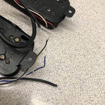 Ibanez RG7321 7-String Humbucker Set 2004 - Black image 3