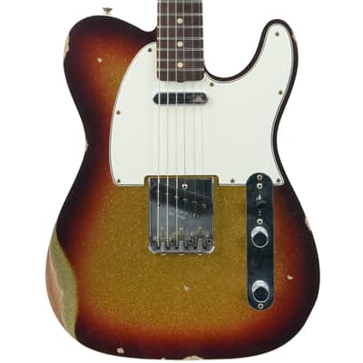 Fender Custom Shop 60 Telecaster Custom Relic 3 Color Sunburst Sparkle 2023 image 1