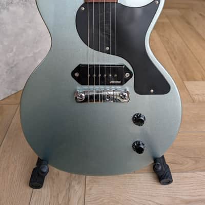 Vintage V120-GHB Reissued Series Single Cut 2010s - Gun Hill Blue image 2