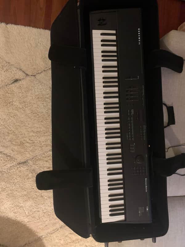 Kurzweil PC88mx 88-Key 64-Voice Performance Controller and Synthesizer 1990s - Black image 1
