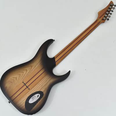 Schecter Banshee Mach-6 Left-Handed Electric Guitar Ember Burst B-Stock image 5