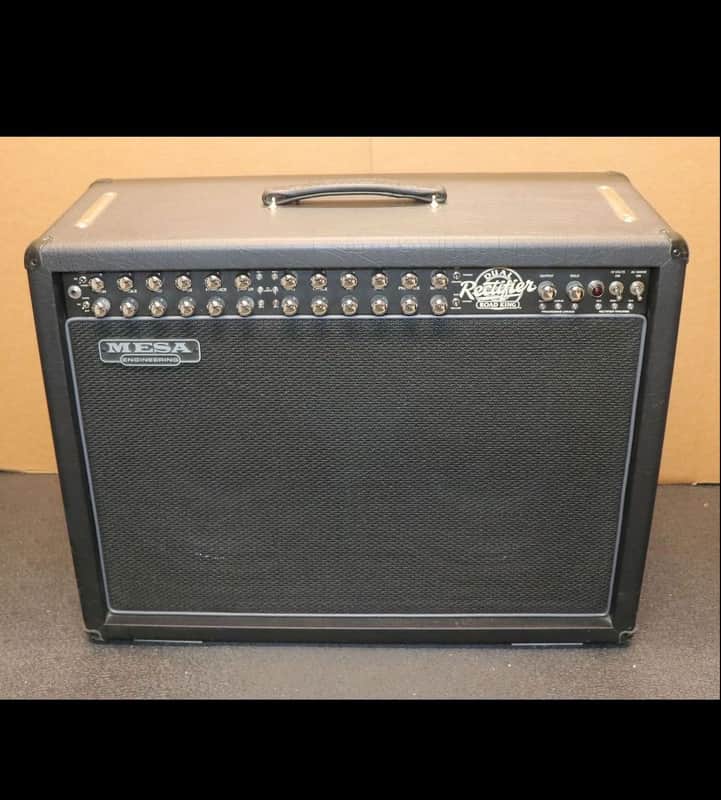 Mesa Dual Rectifier Road King 120 Watt 4 Channel 2X12 Guitar Combo Tube Amp with King Kontroller image 1