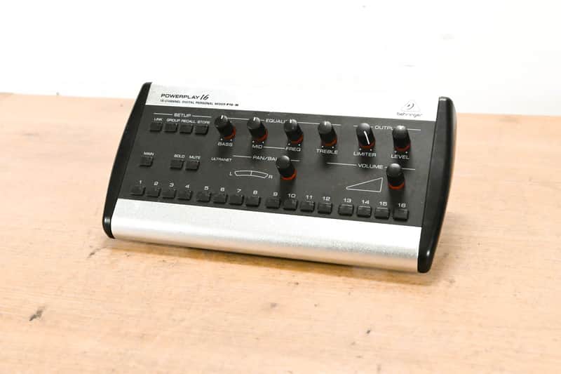 Behringer Powerplay P16-M 16-Channel Digital Personal Mixer CG012P8 image 1
