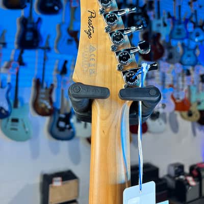 Ibanez Prestige AZ2203N Electric Guitar - Dark Tide Blue Flat with Ibanez Case, Get Plek'd! 047 image 8