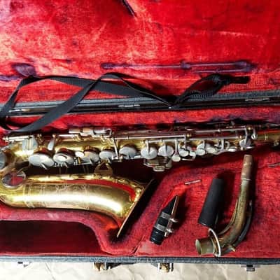 KING Cleveland Alto Saxophone, USA, Very Good Condition. Case/Neck/Mouthpiece image 1