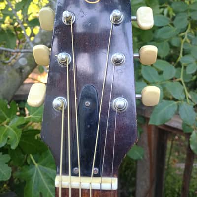 Yamaha FG-75 1973, cool Skull painting, playing great image 5