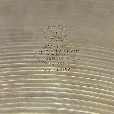 Used Vintage Zildjian A Ride Cymbal 22" 2638 grams - Good image 3