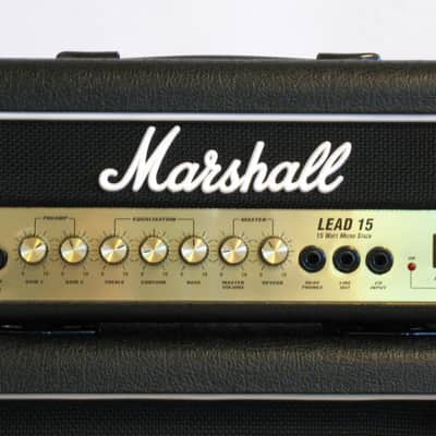 Marshall Lead 15 Full Mini Stack - G15MS Amp Head And 2 Cabinets - Mint Condition image 5