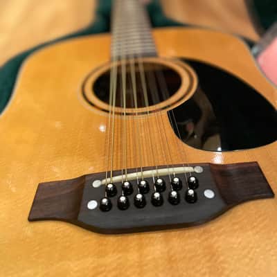 Takamine 12 String Acoustic Electric EF385 w Takamine Logo Case & Owners Manual image 21